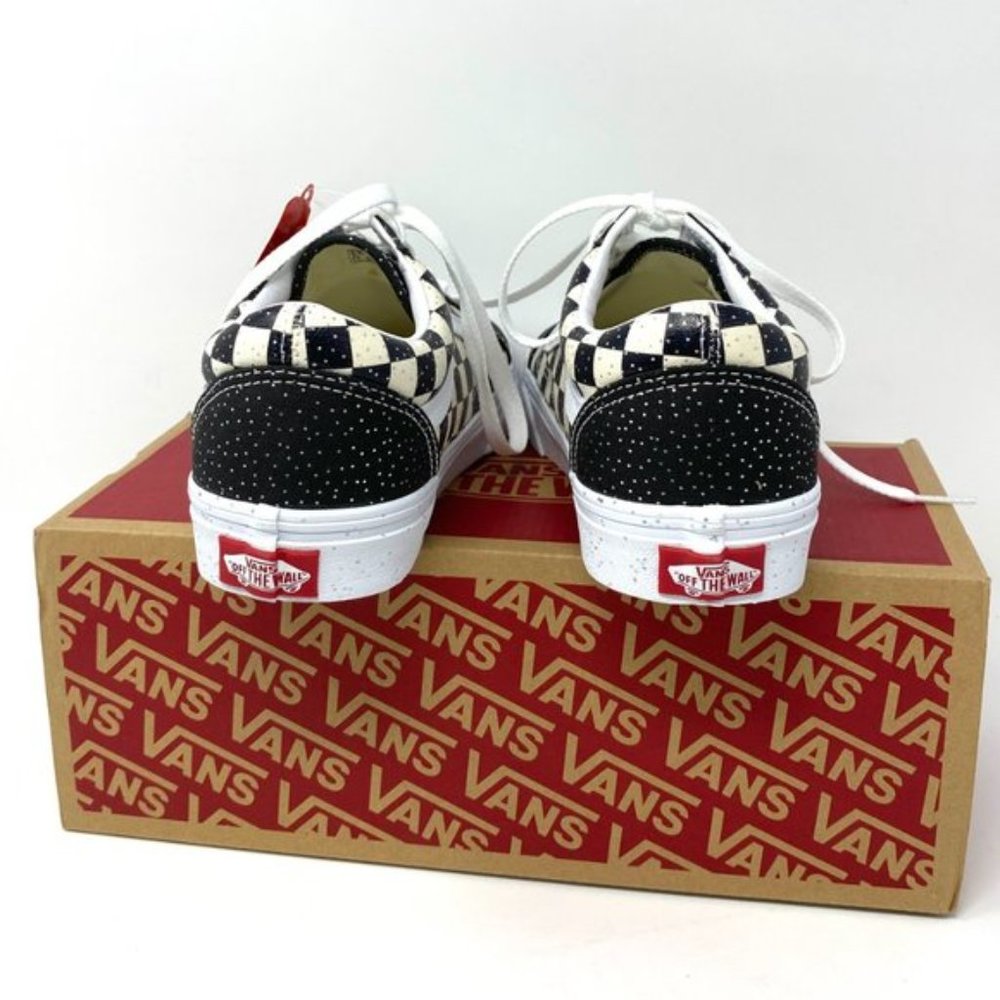 💖MEGA SALE💖VANS Old Skool Confetti Polka Dots   Glitter Skate  Women VN0A4U3B2 - Picture 9 of 11